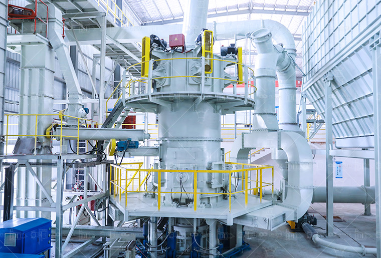 Australian quartz grinding plant using LM190 vertical roller mill